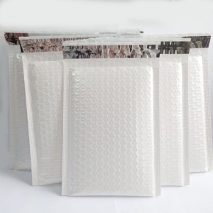 공장 가격 사용자 정의 매력 흰색 표현 의류 폴리에틸렌 거품 봉투